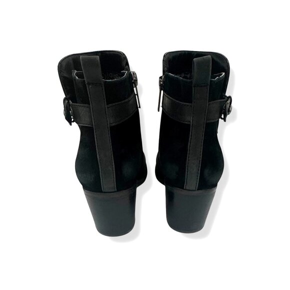 Sperry Top‎ Sider Ambrose Black Leather Suede Ankle Boots Booties Size 8 Shoes - Picture 4 of 9